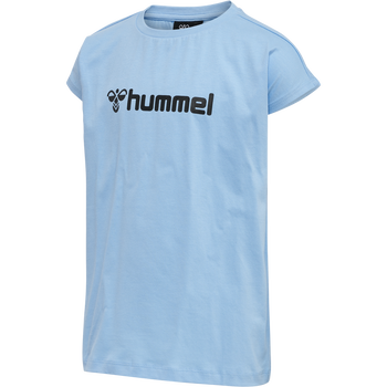 Hummel T-Shirt Classic Bee L Dark Blue Dunkelblau/ PRINT NEONGELB NEU 